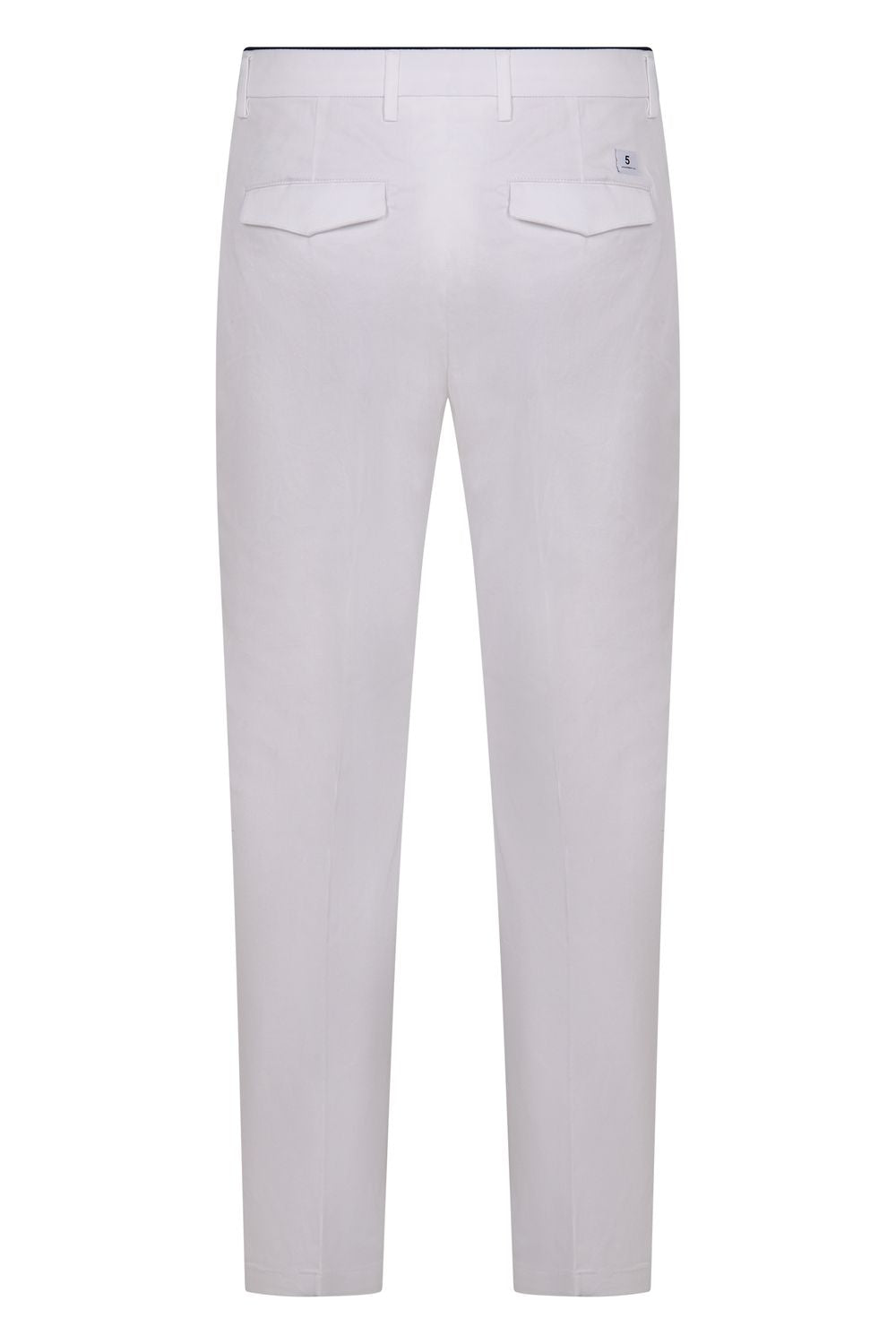 DEPARTMENT FIVE Slim Fit Chino Trousers with Wide Front Pleats