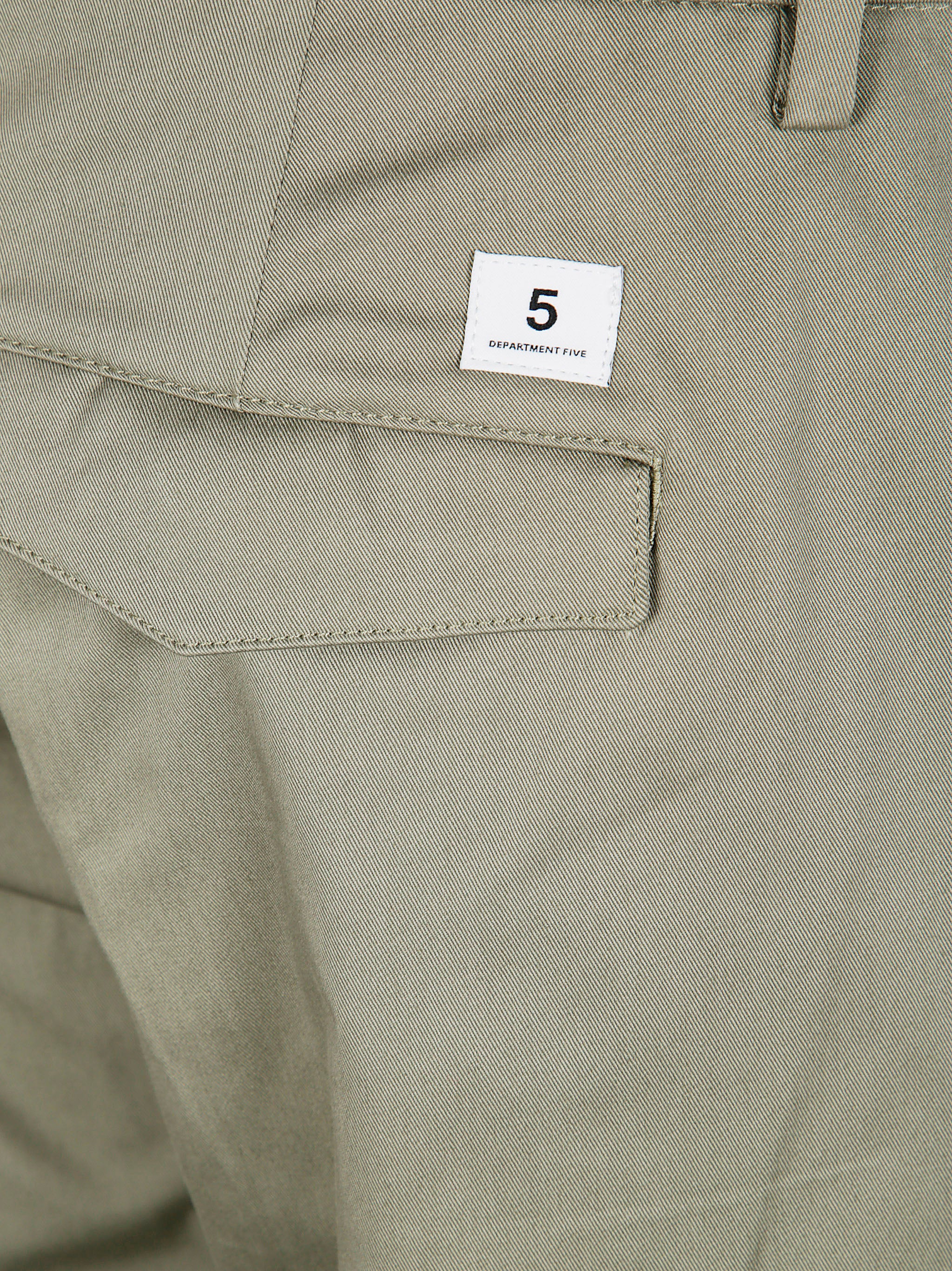 DEPARTMENT FIVE Slim Fit Cropped Chino Pants for Men - SS25