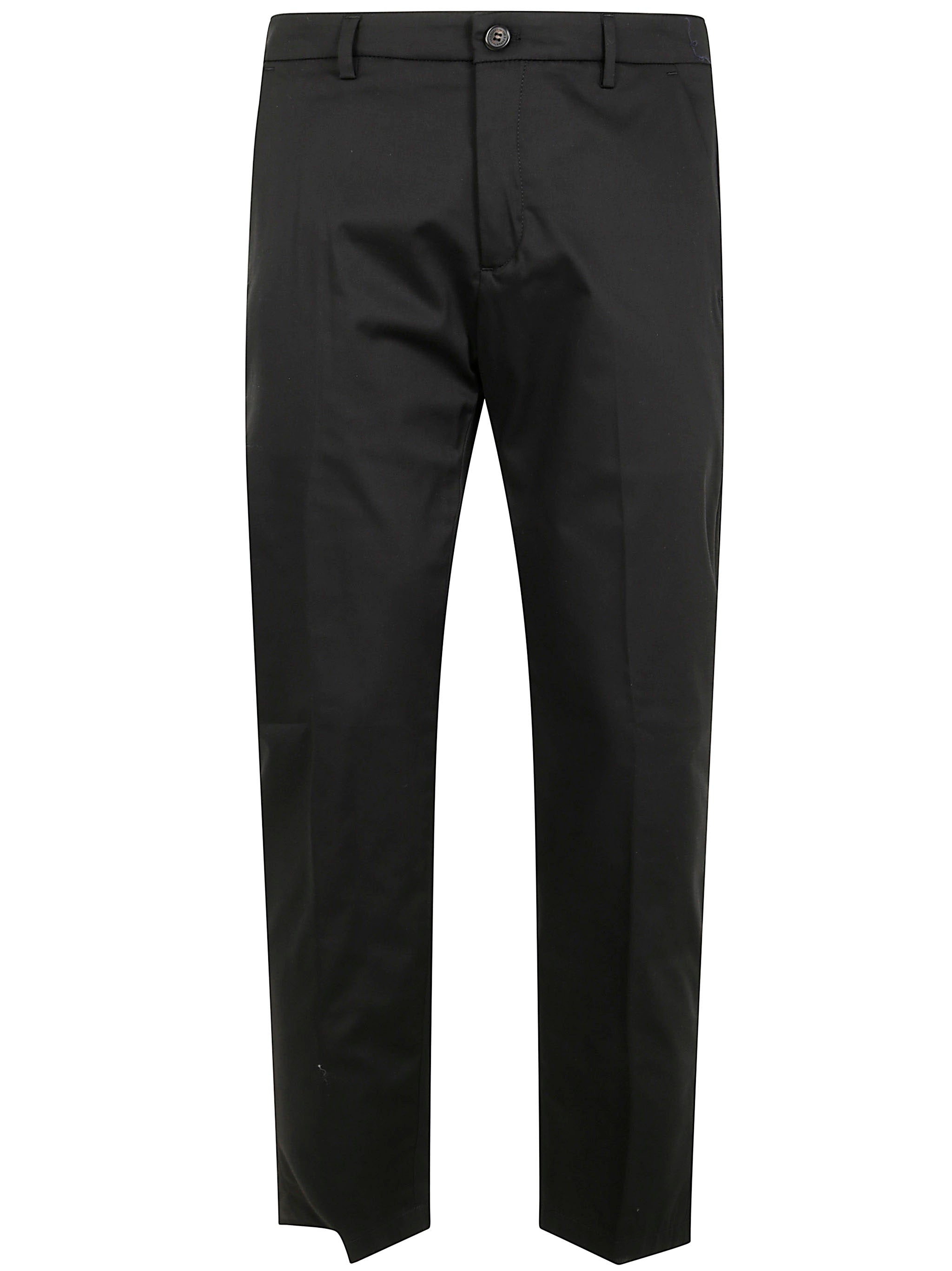 DEPARTMENT FIVE Slim Fit Mini Crop Chino Pants