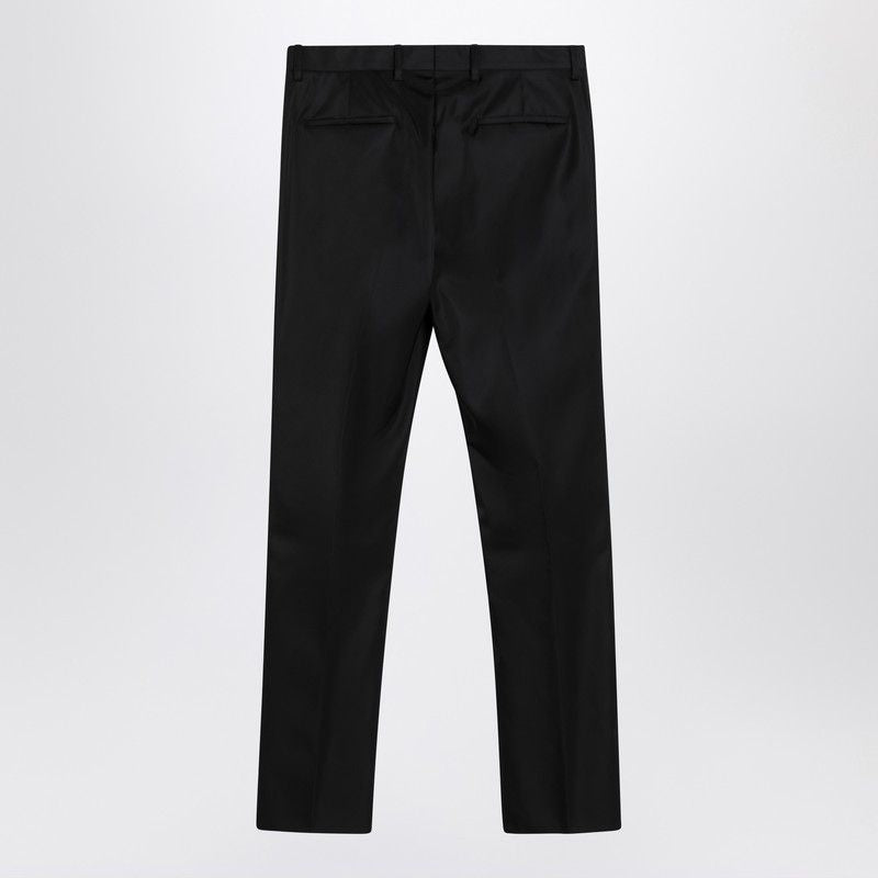 PRADA Men's Re-Nylon Trousers with Zip Closure