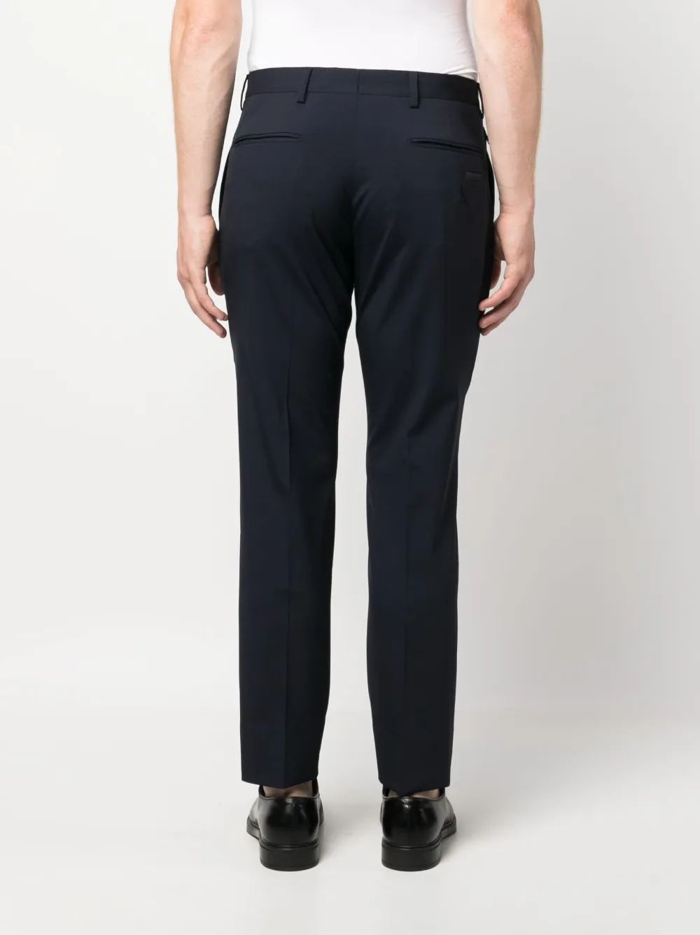 PRADA Stretch Wool Pants for Men - FW25 Collection