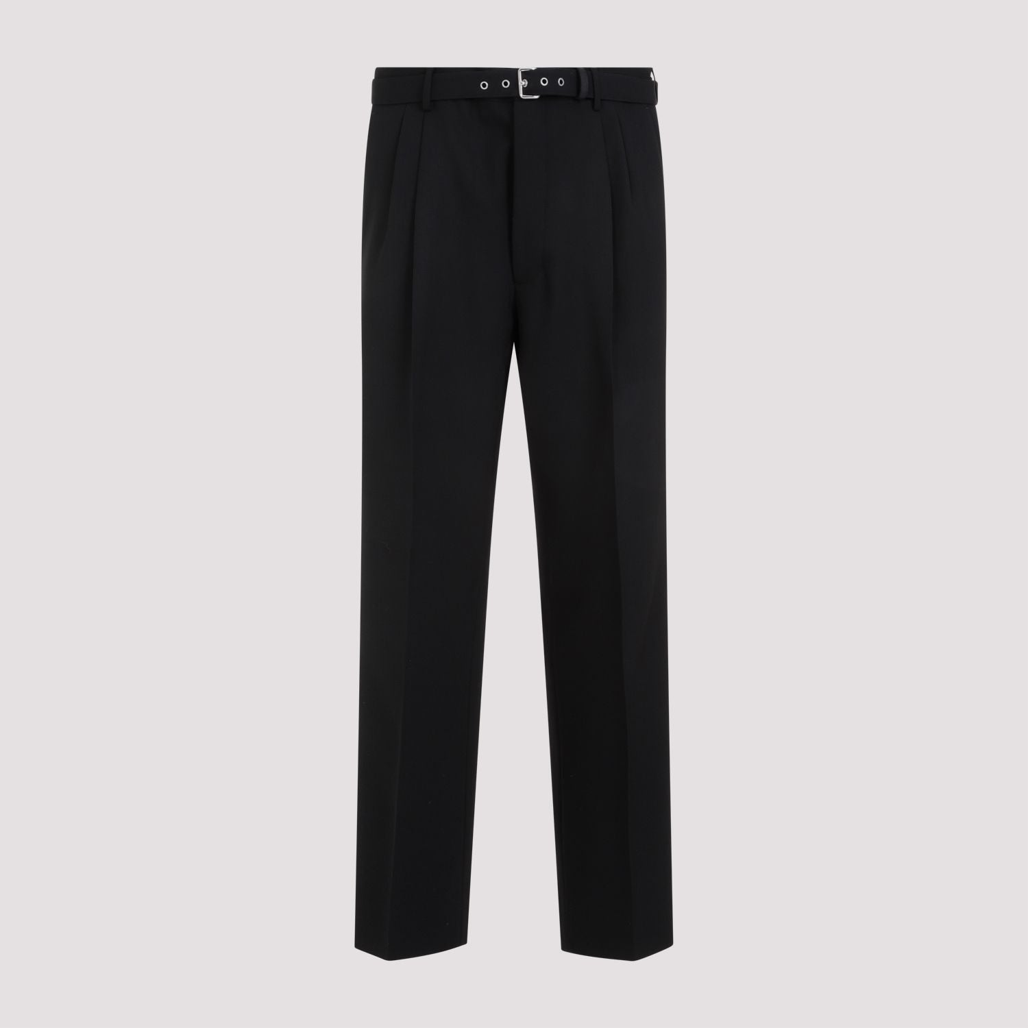 PRADA Contemporary Wool Trousers for Men - SS24
