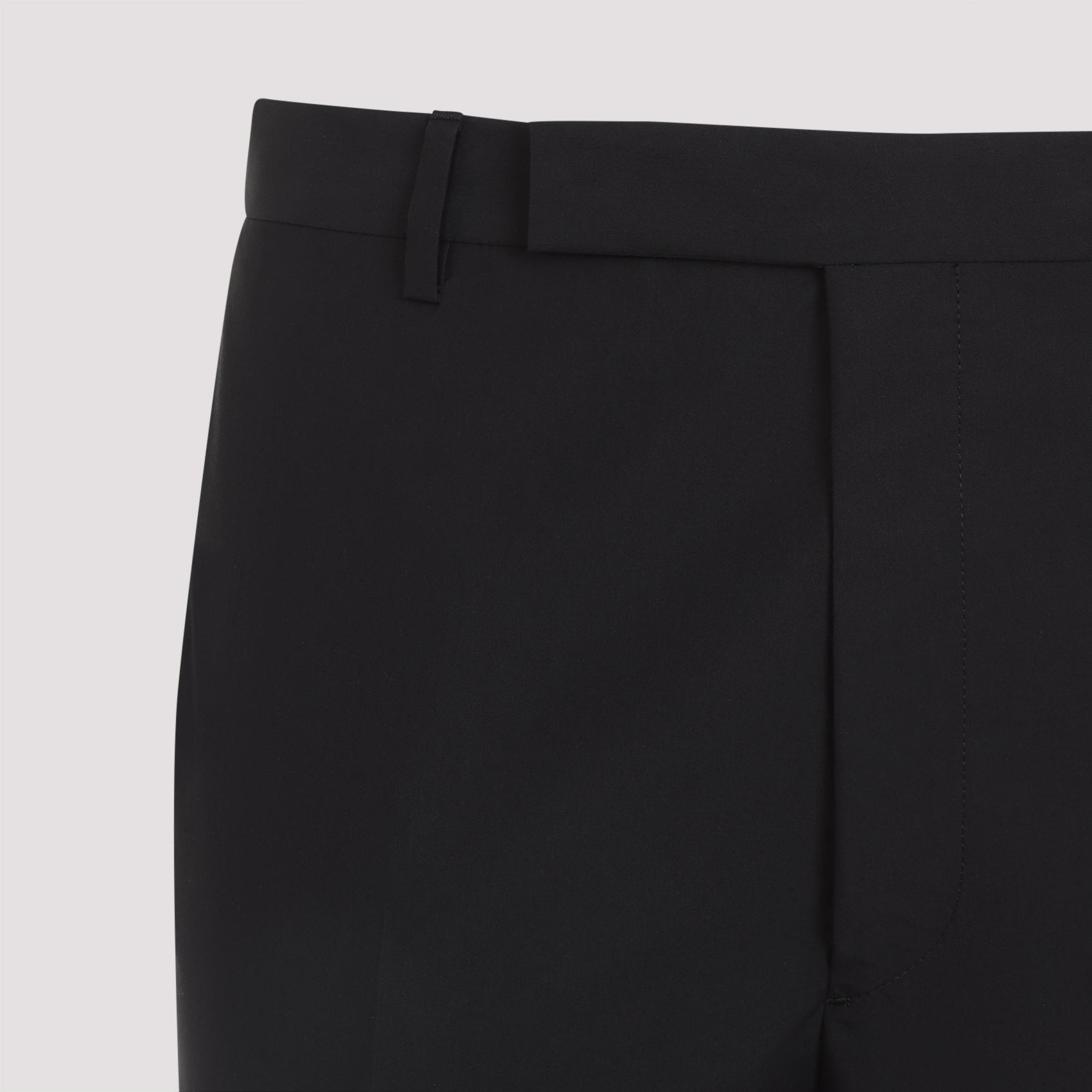 PRADA Cotton Blend Trousers for Men - SS25