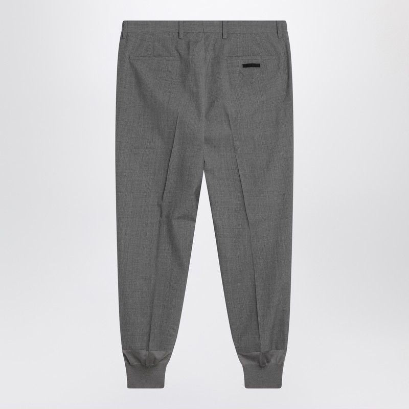 PRADA Men's Wool Jogger Trousers