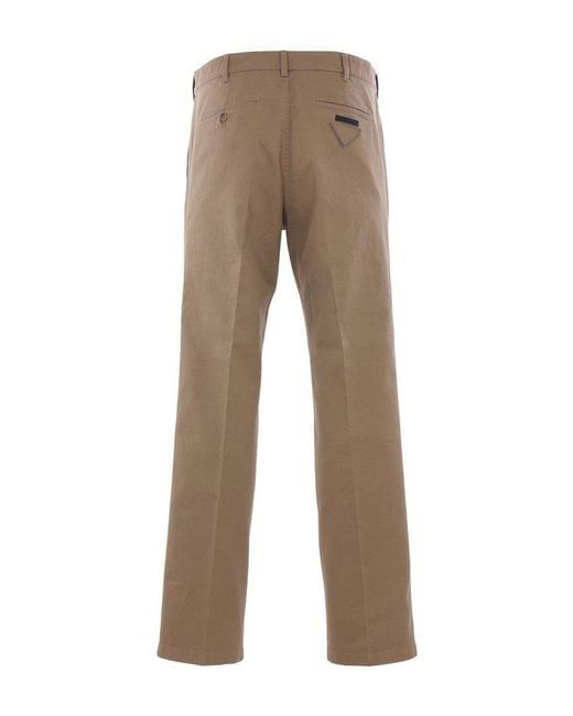 PRADA Chino Trousers for Men - Fall/Winter 2025