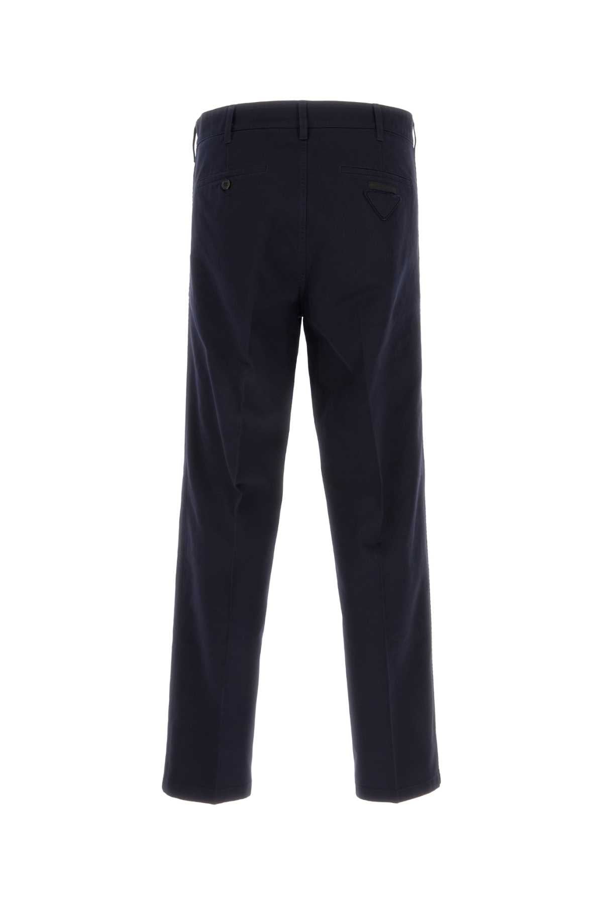 PRADA Men's Cotton Chino Pants for FW25