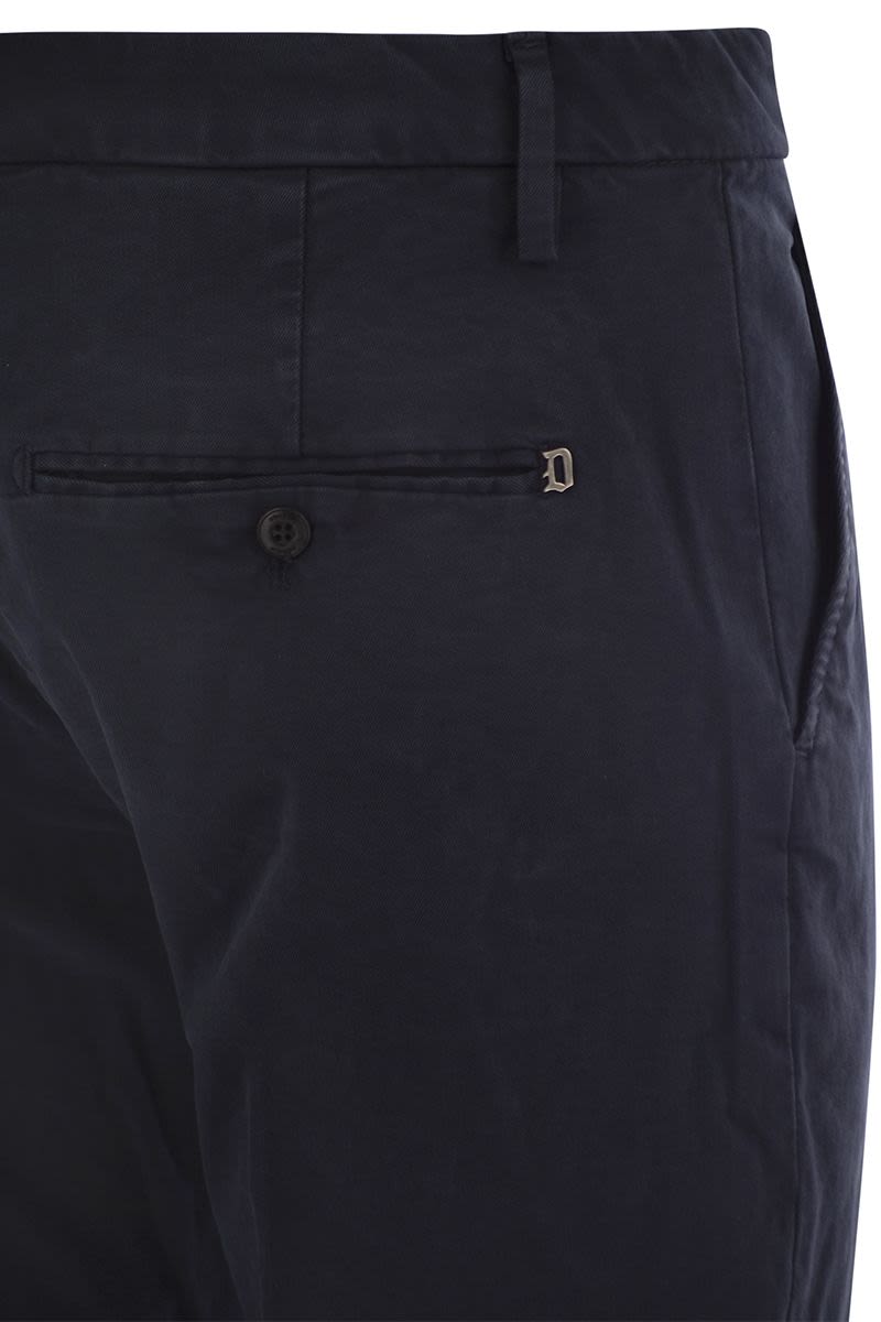 DONDUP Regular Chino Trousers for Men