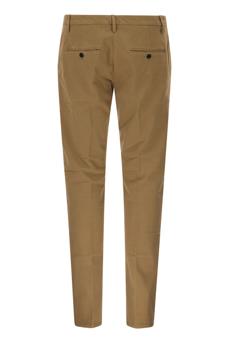 DONDUP Regular Chino Trousers - Men's Fashion Essential