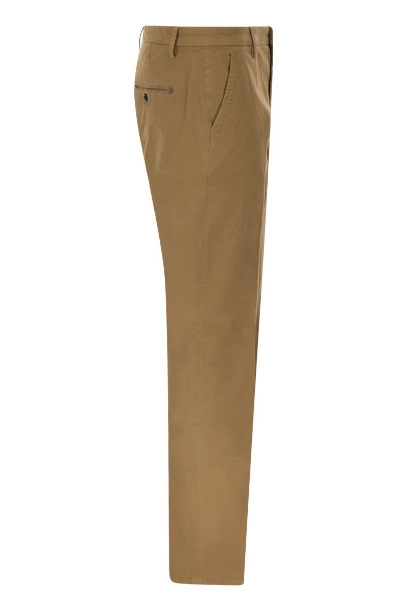 DONDUP Regular Chino Trousers - Men's Fashion Essential