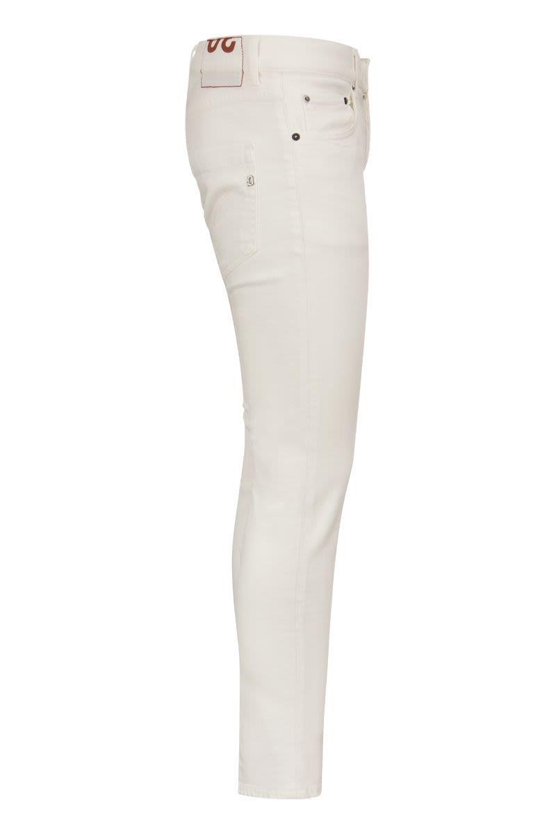 DONDUP Slim Fit Five-Pocket Trousers - Low Waist, 30 Inch Length