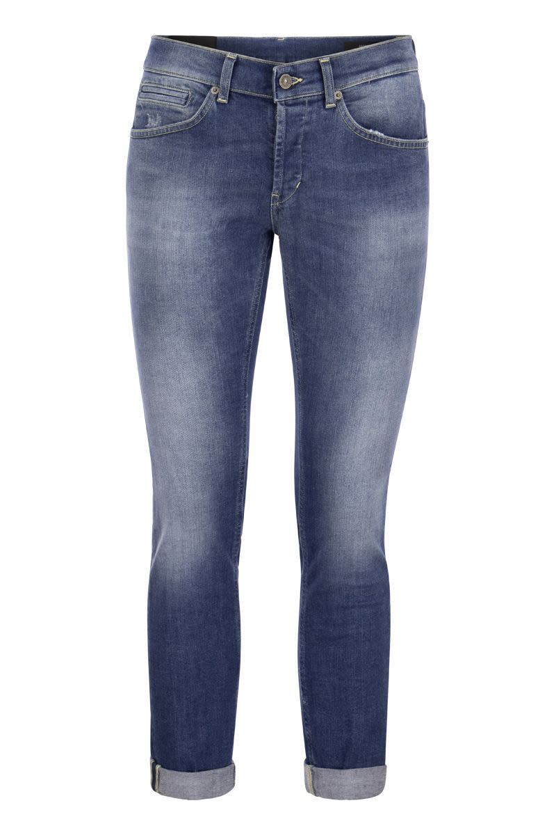 DONDUP George Low-Rise Skinny Fit Five-Pocket Jeans