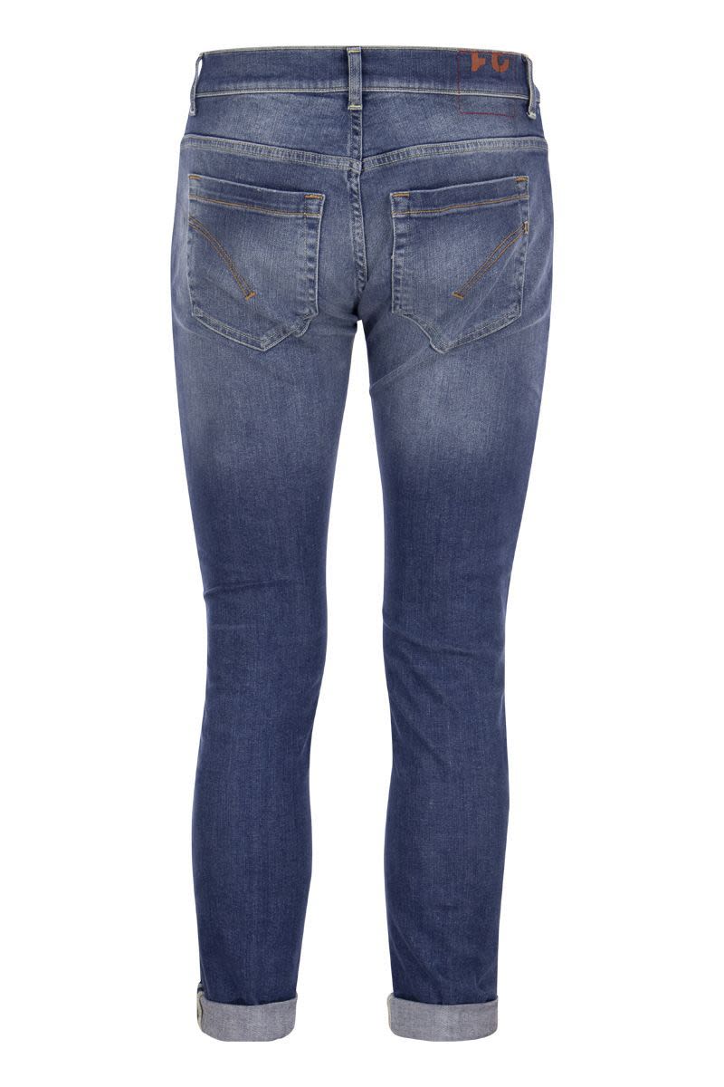 DONDUP George Low-Rise Skinny Fit Five-Pocket Jeans