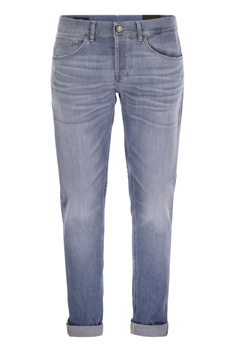 DONDUP Men's Low-Rise Skinny Fit Five-Pocket Jeans