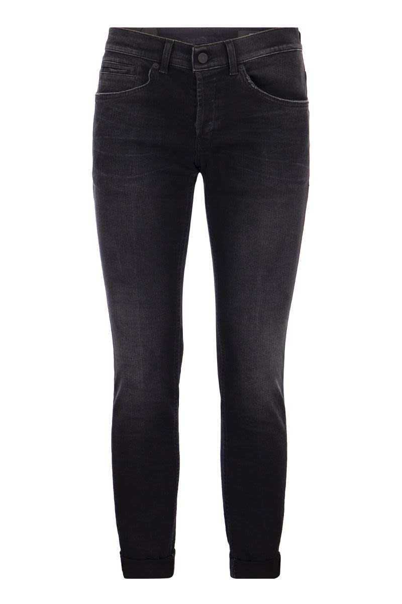 DONDUP George Low-Rise Skinny Fit Five-Pocket Jeans