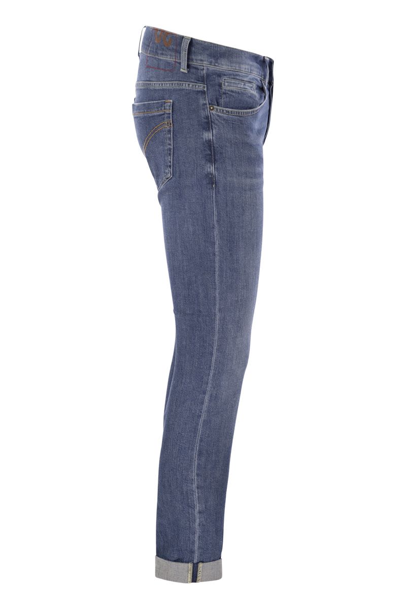 DONDUP Skinny Fit Low-Rise Five-Pocket Jeans