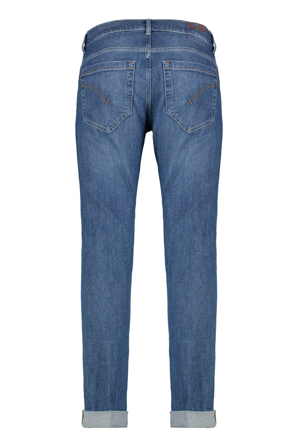 DONDUP Skinny Jeans for Men with Roll-Up Ankle Cuffs