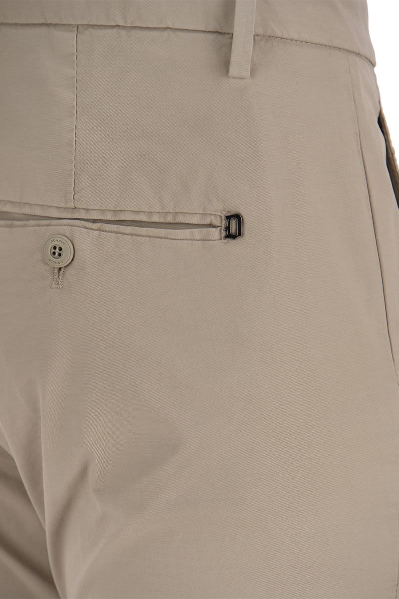 DONDUP Slim-Fit Trousers for Men