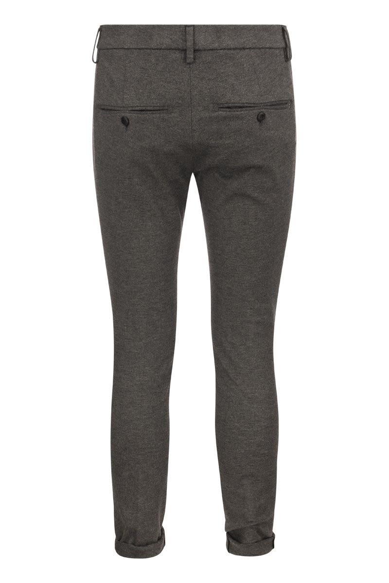 DONDUP Slim-Fit T-Shirt Trousers