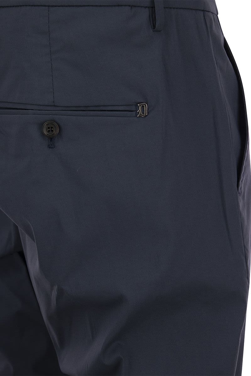 DONDUP Slim-Fit Mini Trousers for Men