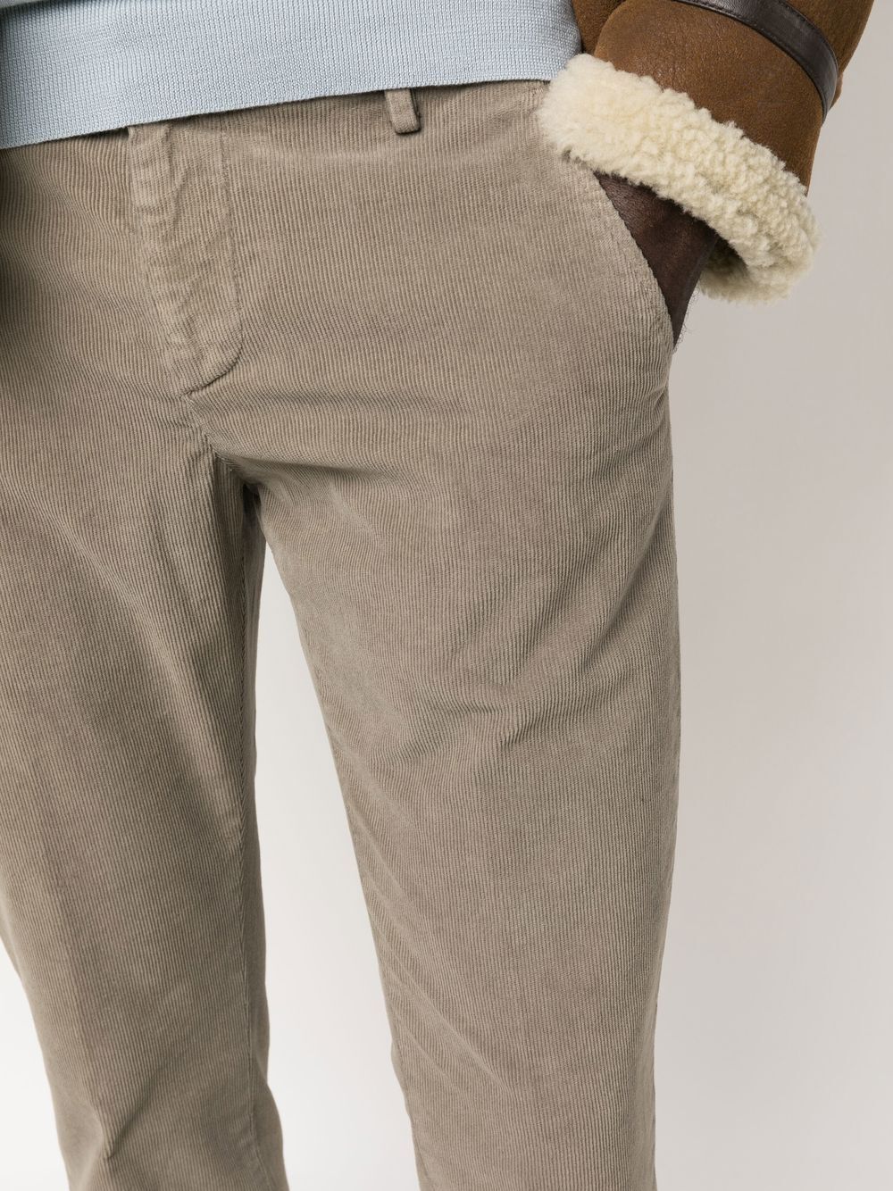 DONDUP Mini Cotton Corduroy Trousers for Men