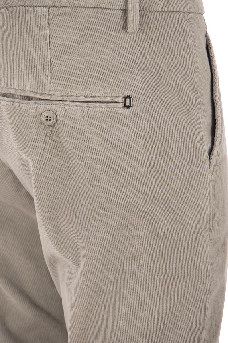 DONDUP Slim Milleraies Trousers for Men