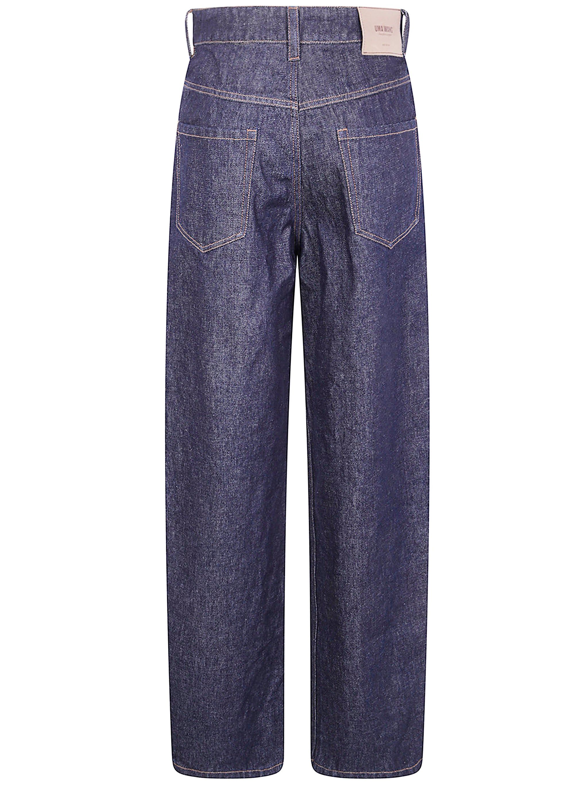 UMA WANG Womens Phyllis Denim Pant - FW25