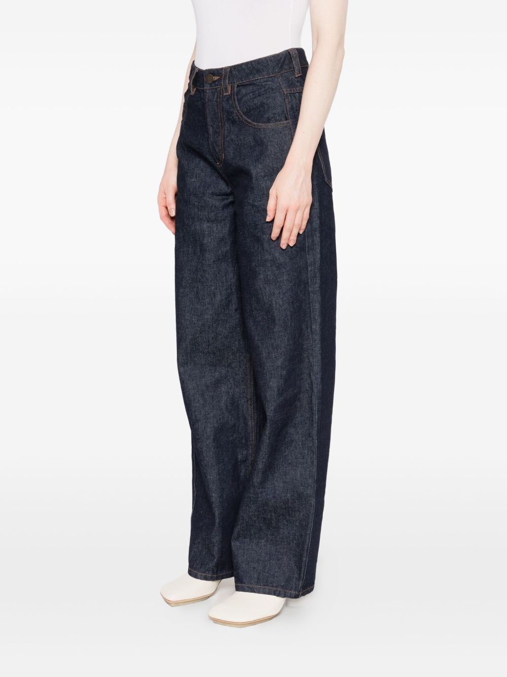 UMA WANG Wide-Leg Trousers for Women - FW25
