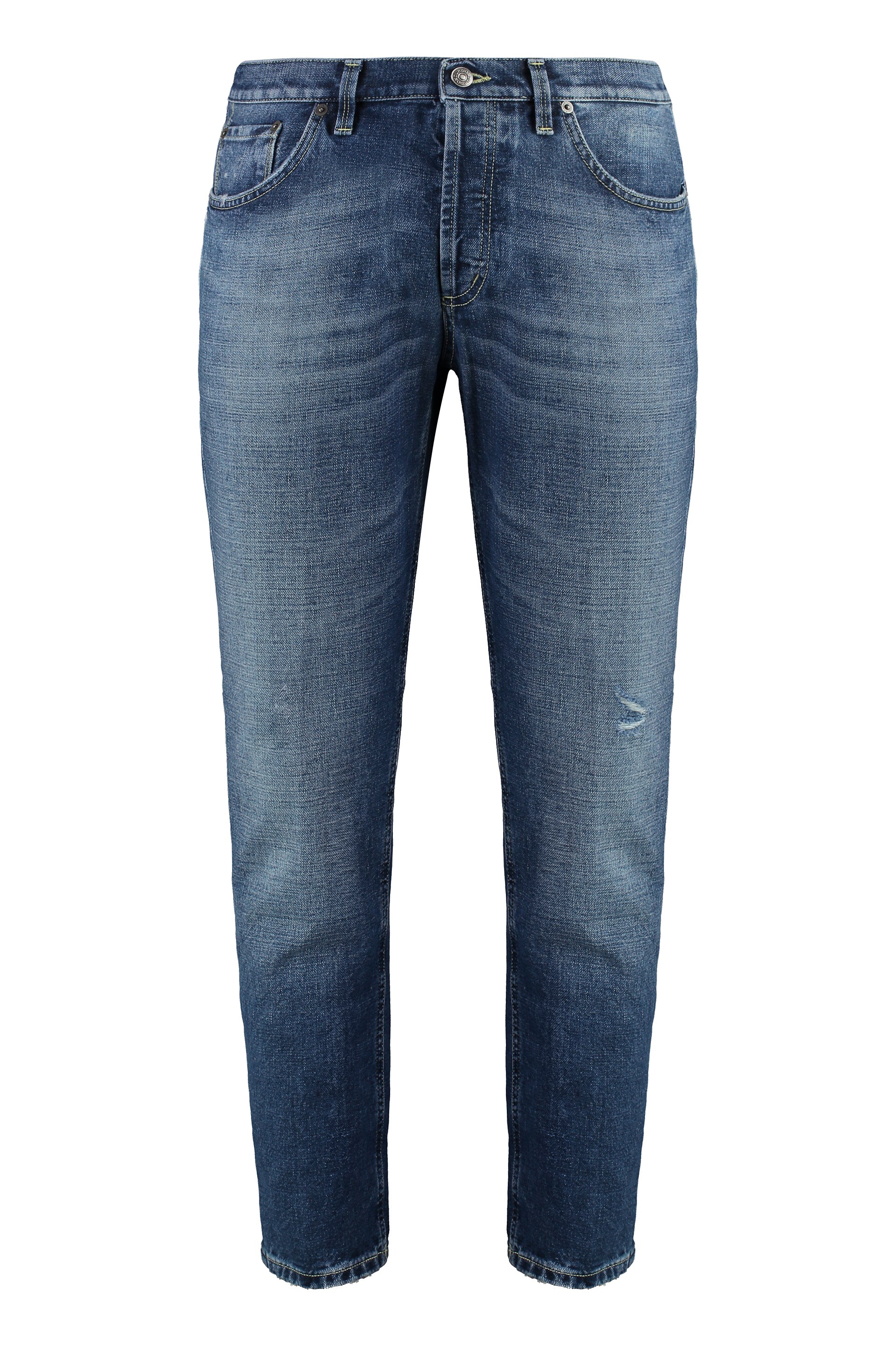 DONDUP Brighton 5-Pocket Straight-Leg Jeans for Men