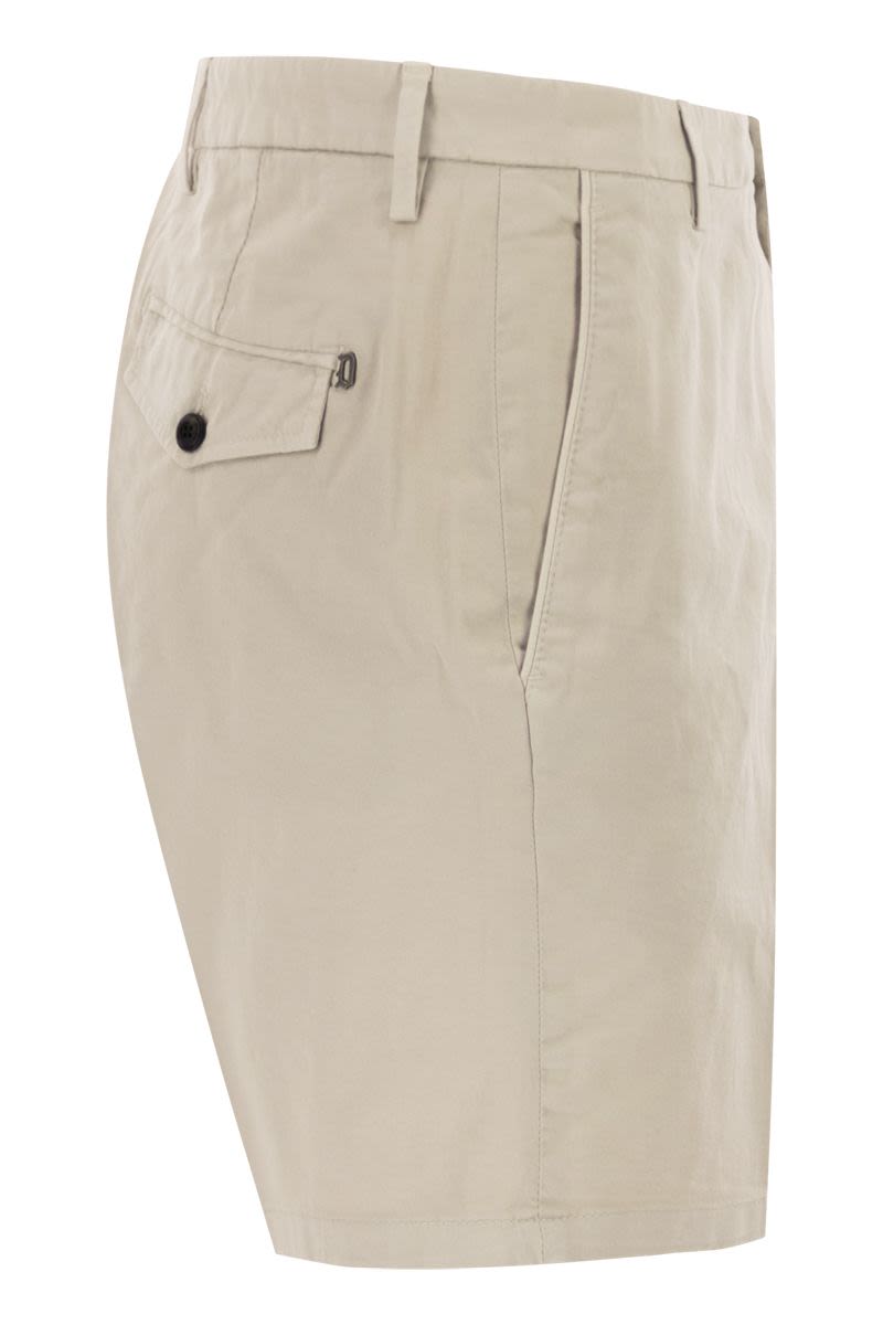 DONDUP Men's Regular Fit Bermuda Shorts
