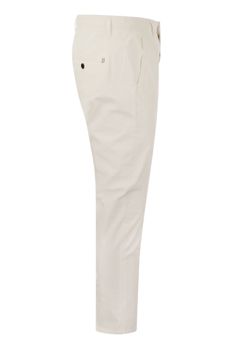 DONDUP Slim-Fit Summer Trousers for Men
