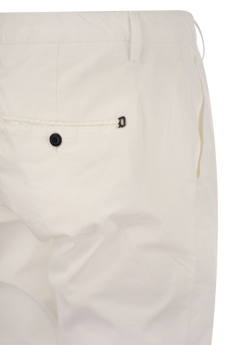 DONDUP Slim-Fit Summer Trousers for Men