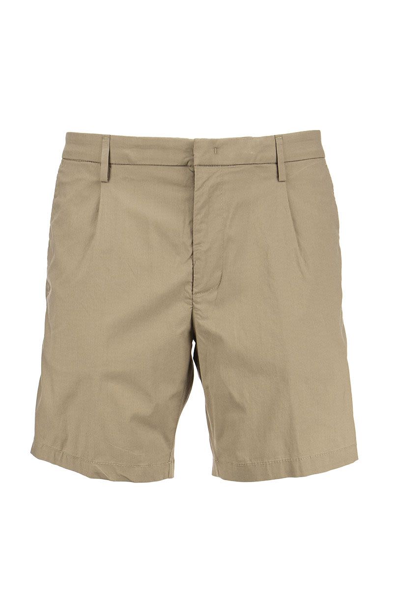DONDUP Mini Cotton Blend Shorts