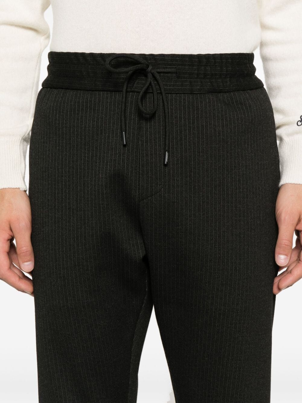 DONDUP Stylish Mini Striped Trousers for Men