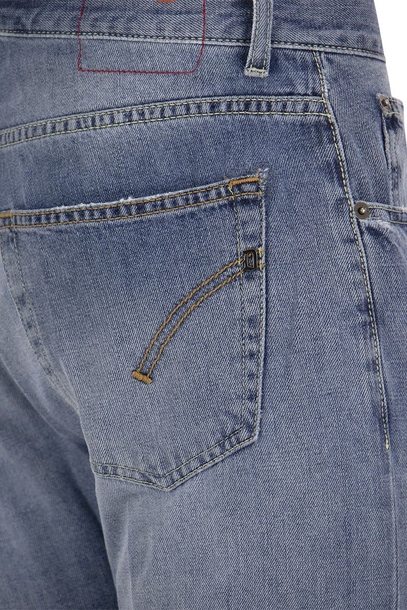 DONDUP Men's Carrot-Fit Jeans