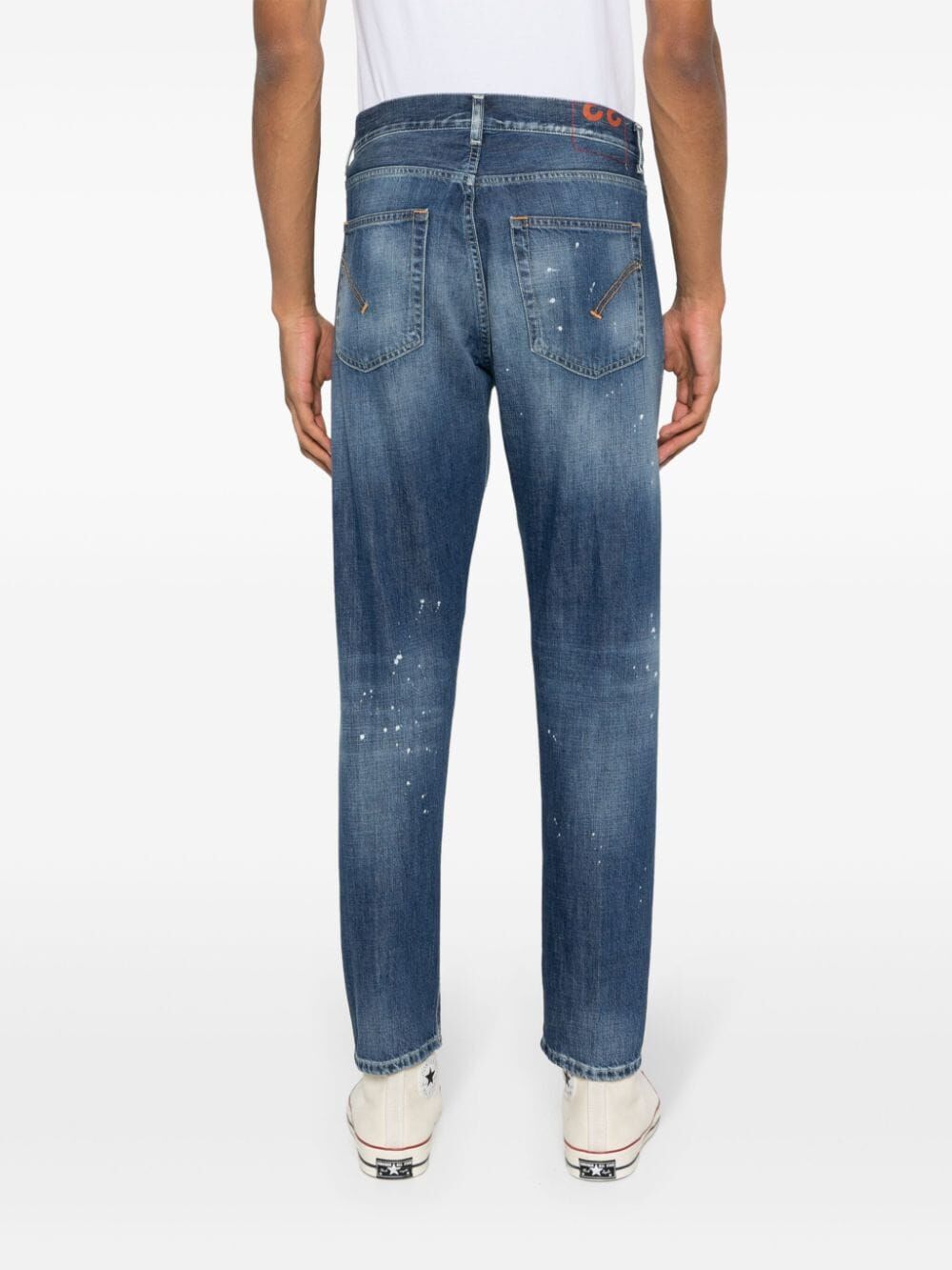 DONDUP Classic Fit Mini Jeans for Men