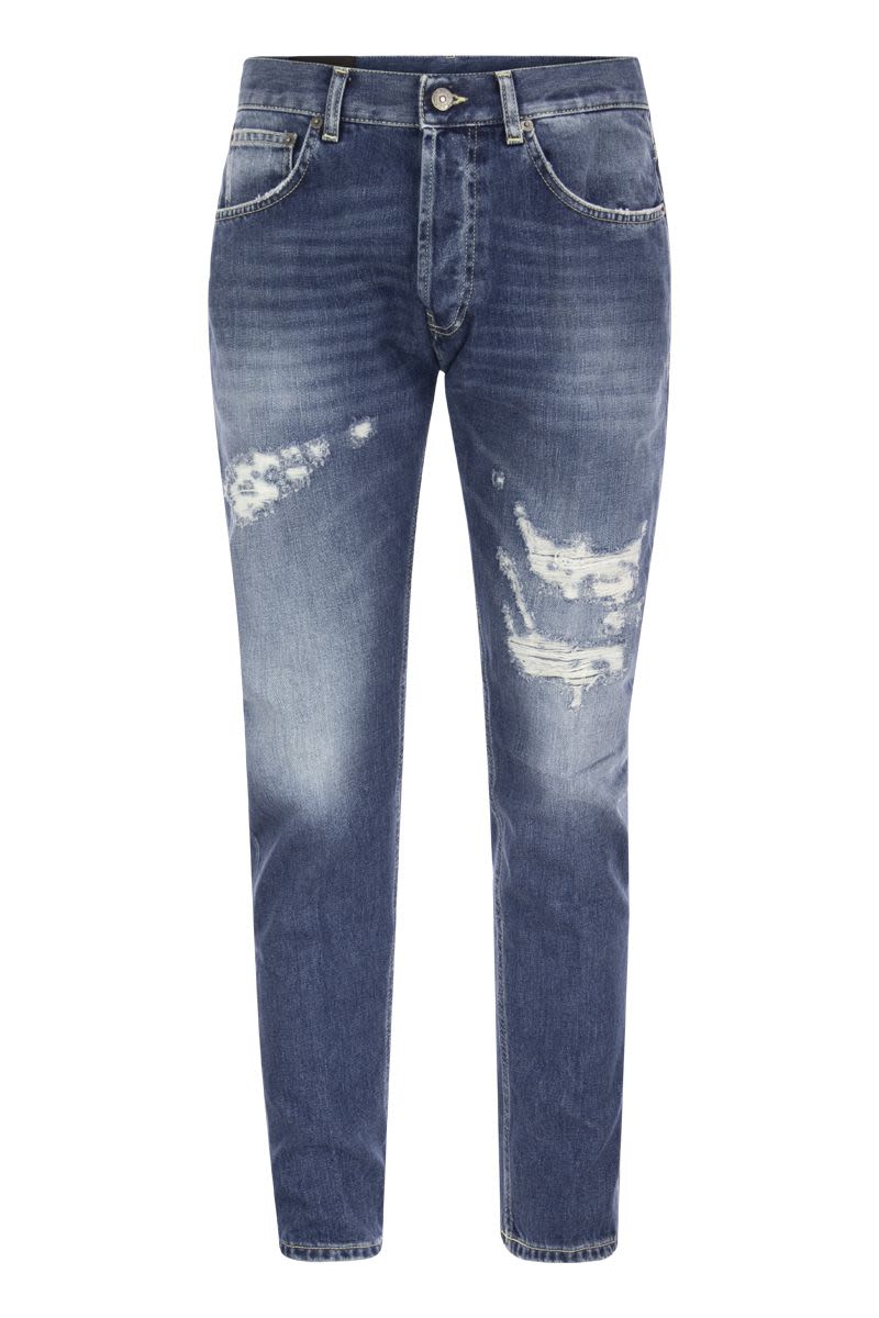DONDUP Carrot Fit Stretch Eco Denim Jeans