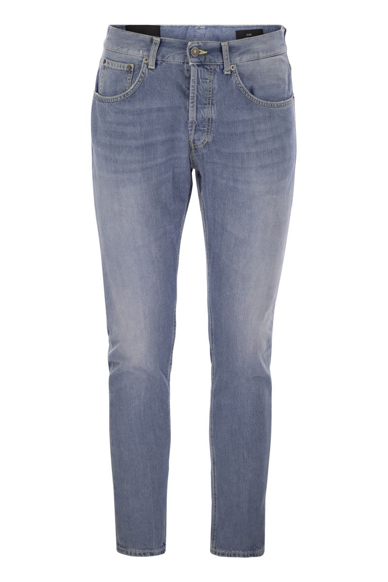 DONDUP Men's Carrot-Fit Jeans