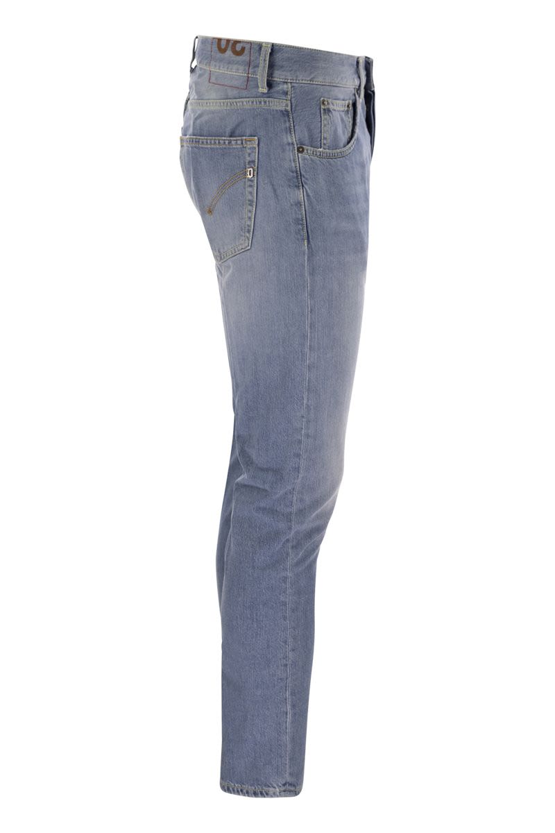 DONDUP Men's Carrot-Fit Jeans