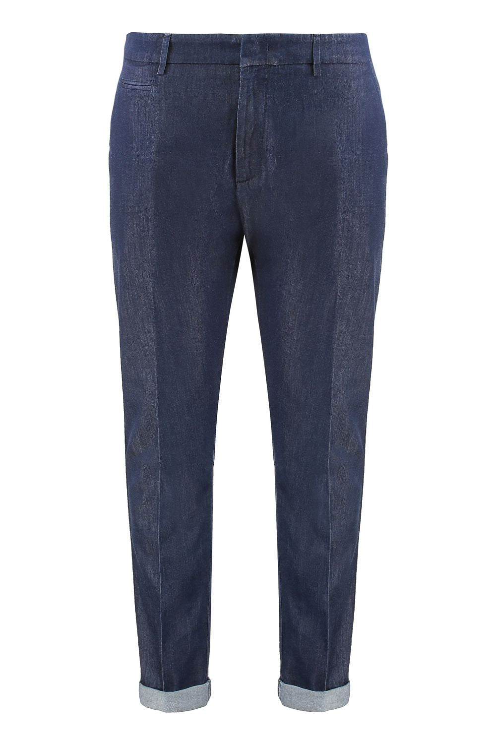 DONDUP Classic Cotton Trousers for Men