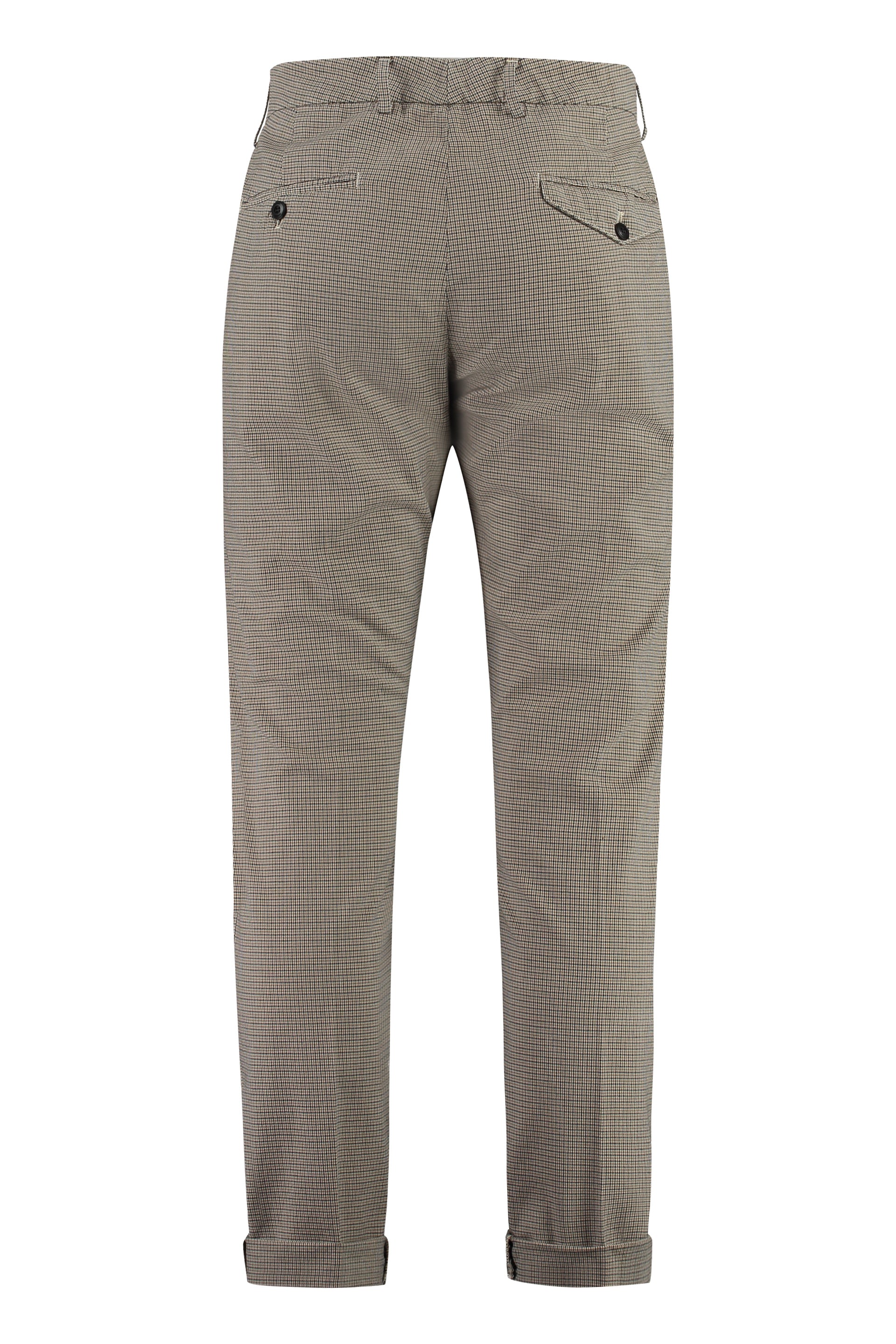 DONDUP Prince-of-Wales Checkered Design Trousers - Mini Style