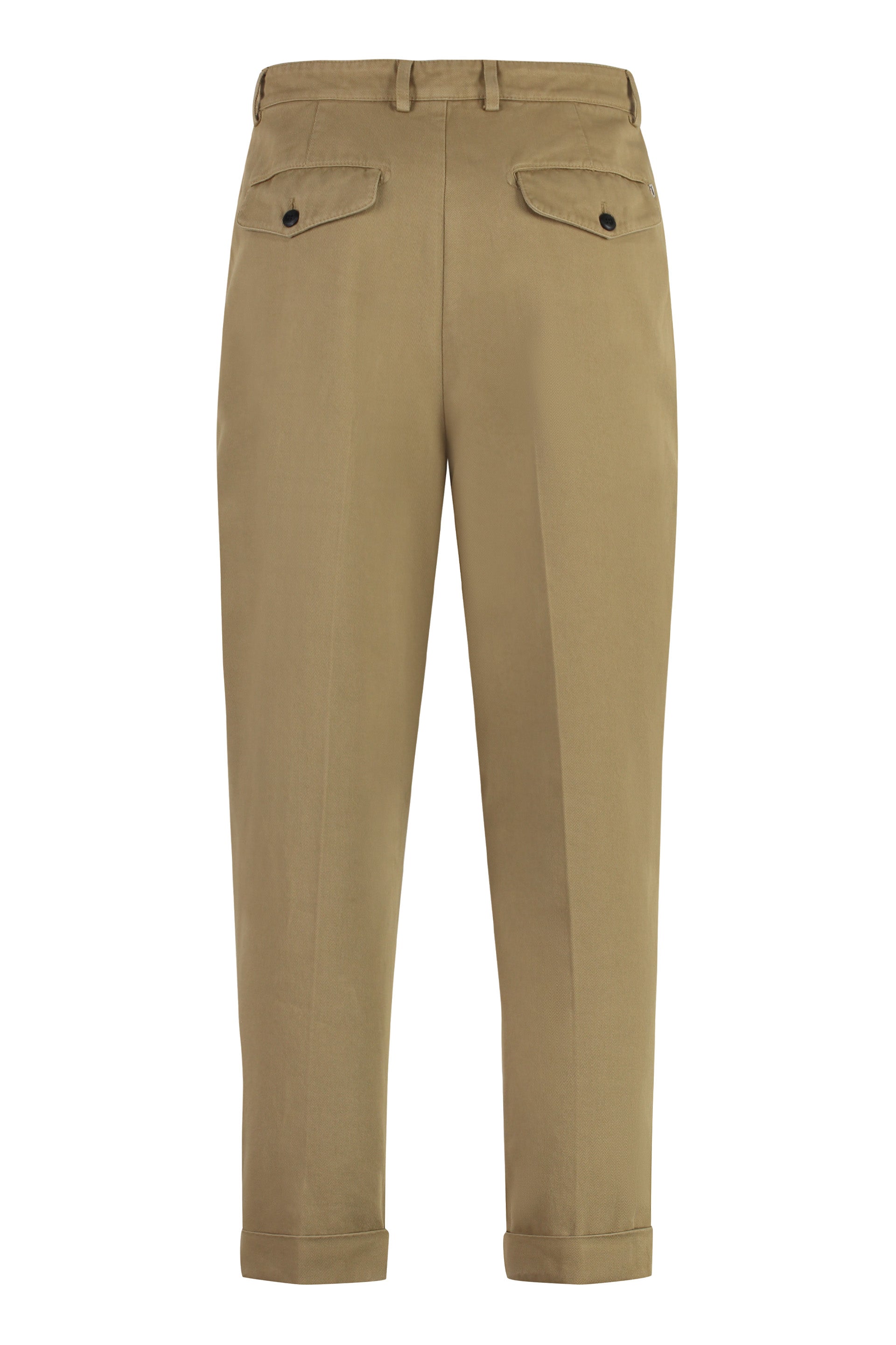 DONDUP Stretch Cotton Chino Trousers for Men - SS24
