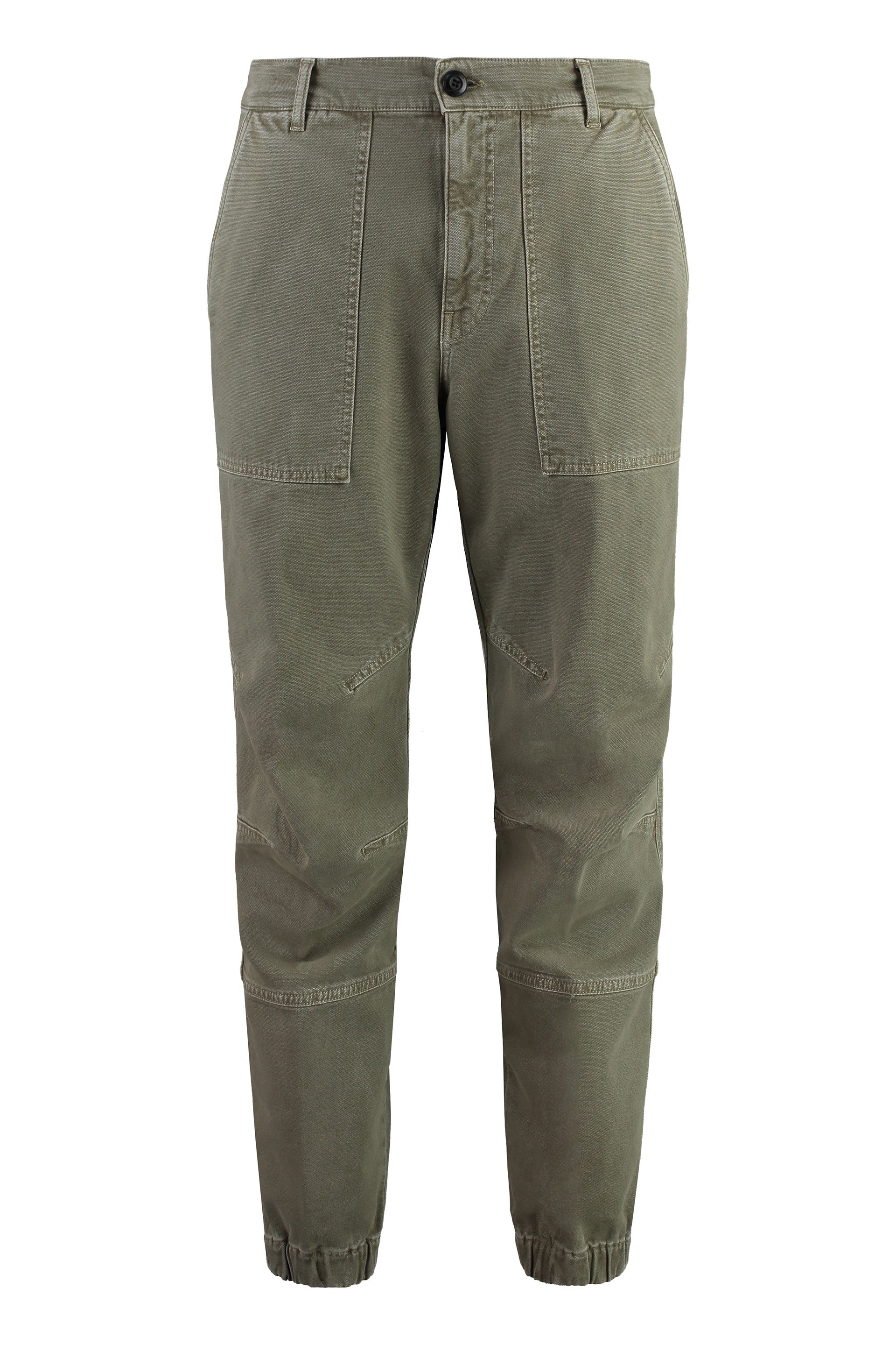 DONDUP Men's Elasticated Ankle Cargo Trousers