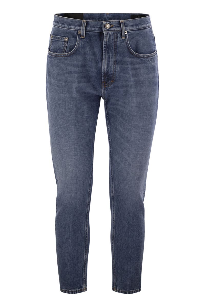 DONDUP Carrot Fit 5-Pocket Jeans for Men