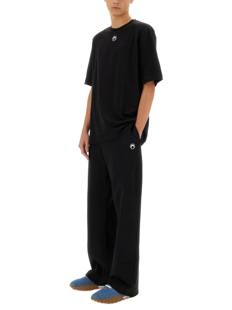 MARINE SERRE Oversized Sports Pants - Size L