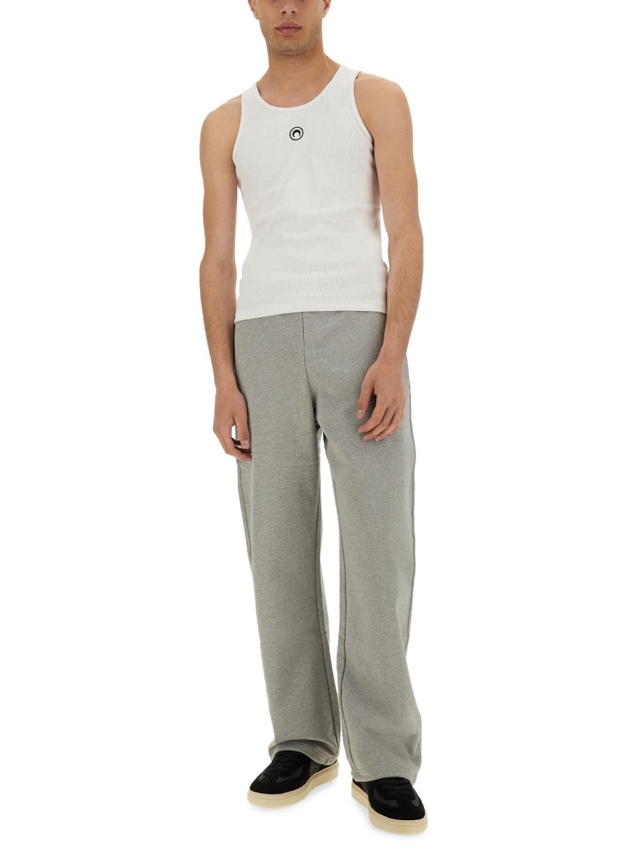 MARINE SERRE Classic Cotton Trousers for Men