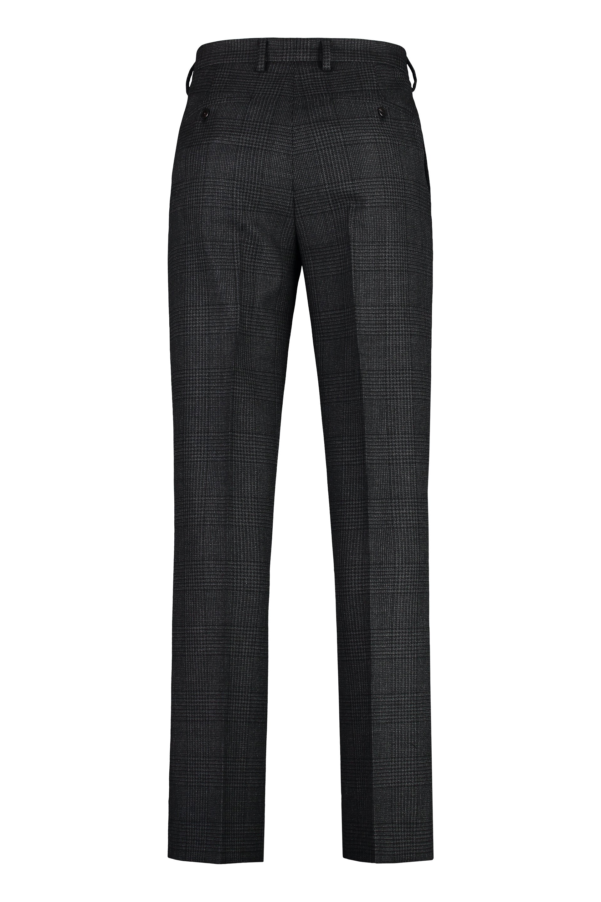 PRADA Checked Wool Pants for Men