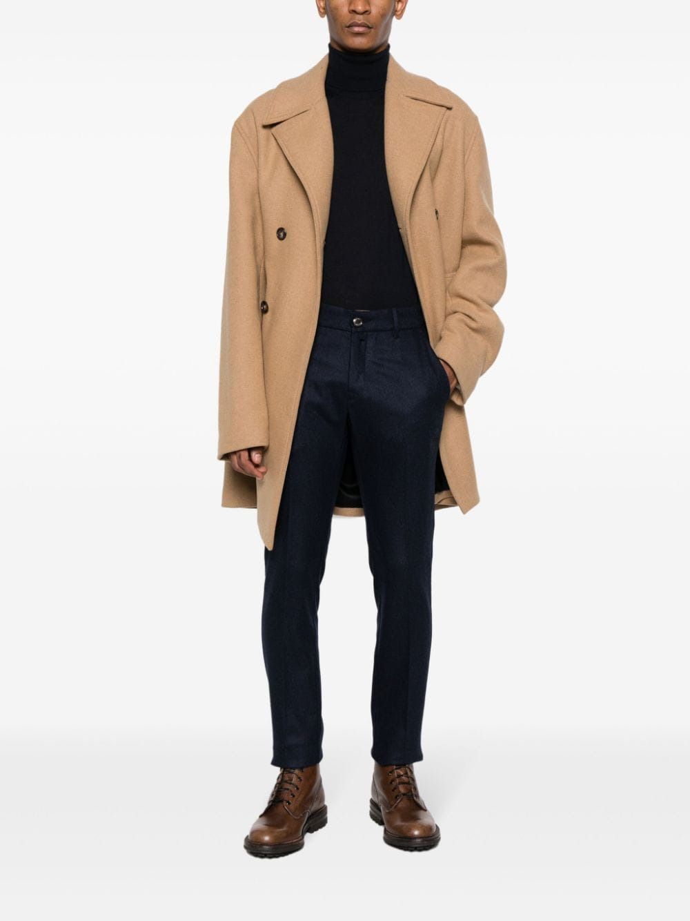 JACOB COHEN Premium Virgin Wool Pants for Men - FW23 Collection