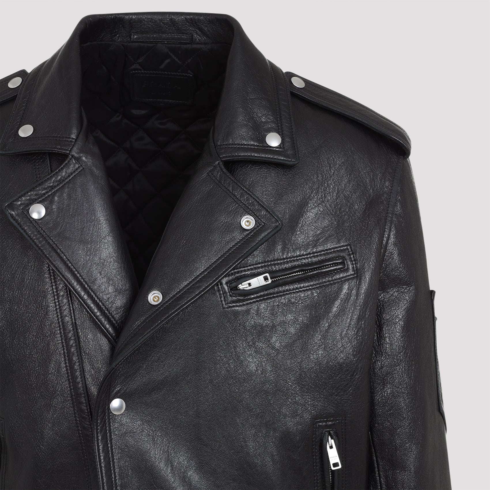 PRADA Men's Premium Biker Jacket