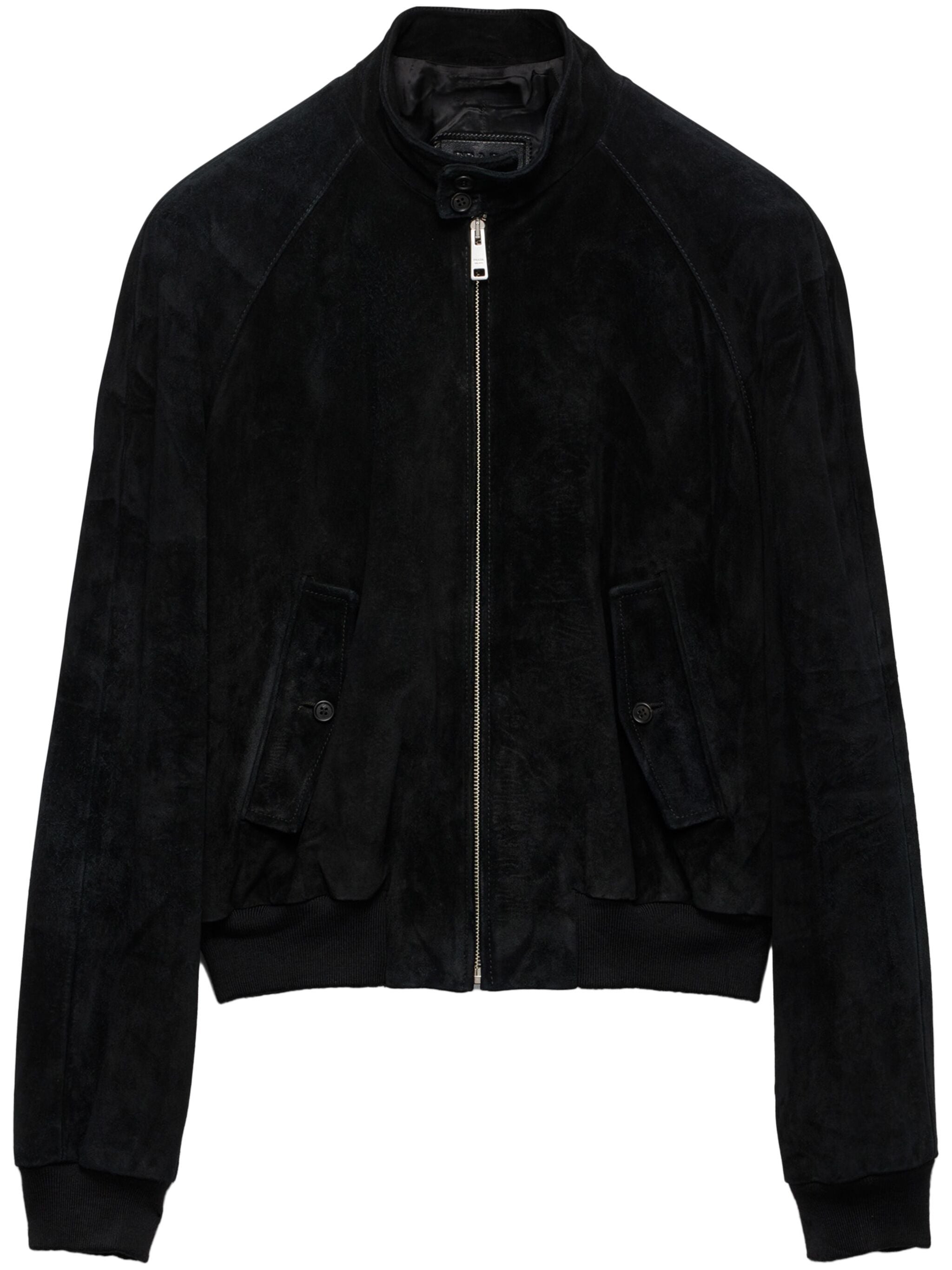 PRADA Suede Leather Bomber Jacket - Men’s