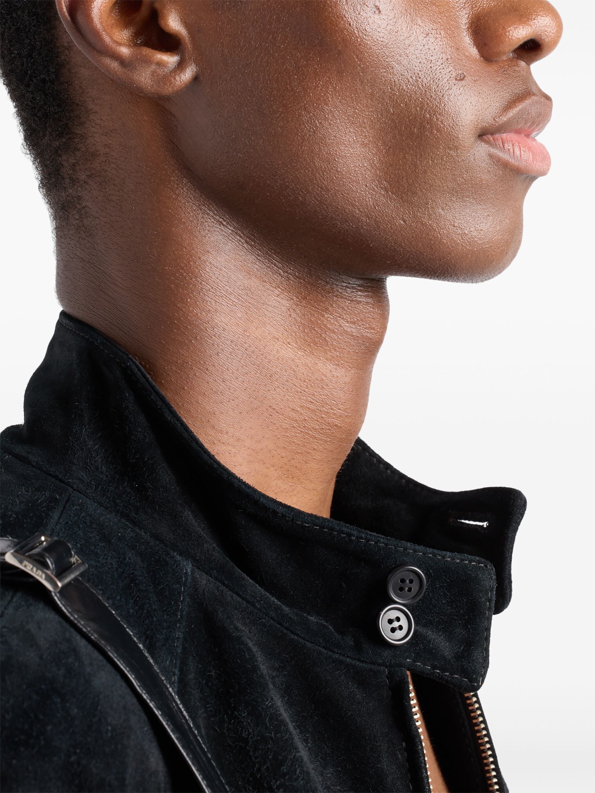 PRADA Suede Leather Bomber Jacket - Men’s